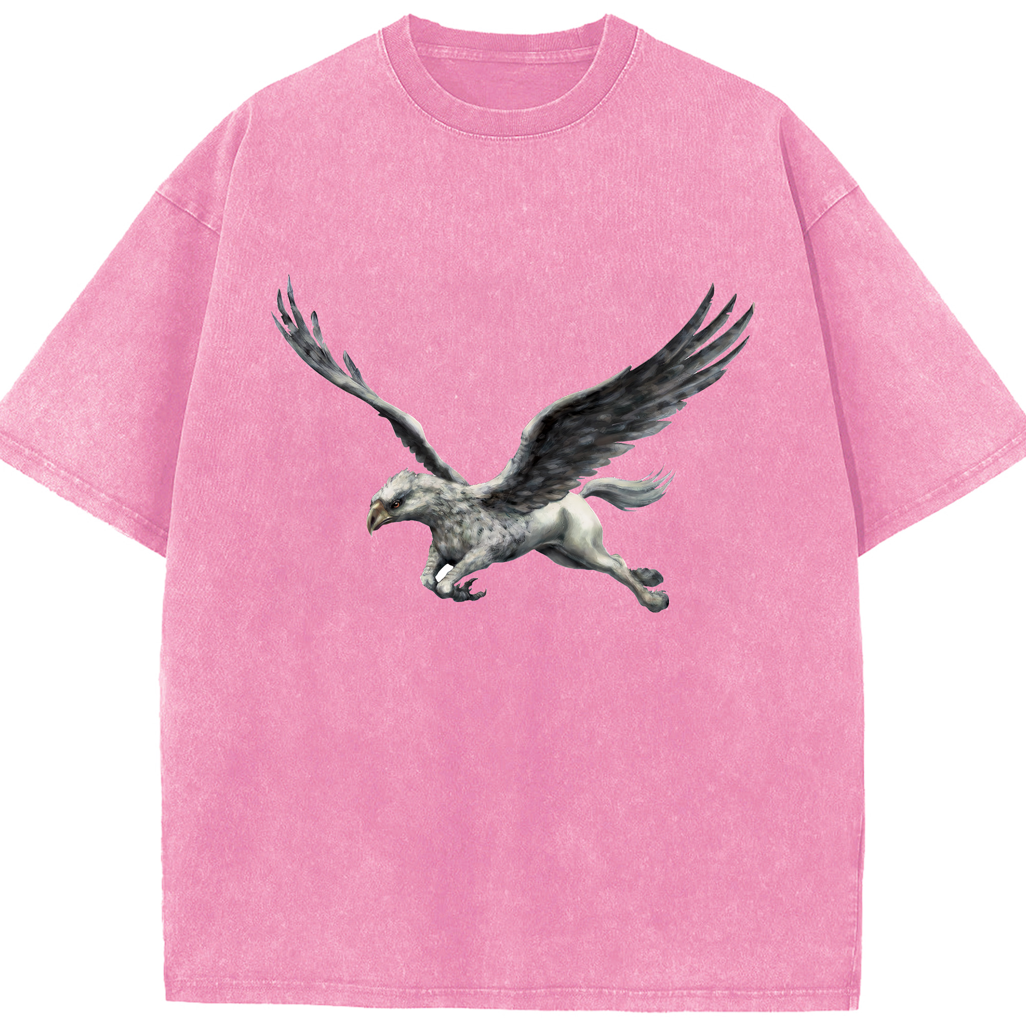 （画像用） Harry Potter ハリー・ポッターシリーズ 綿100% ヴィンテージ風 半袖Tシャツ（フロントプリント）